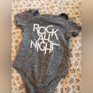 Gray Kids One Piece - Rock All Night